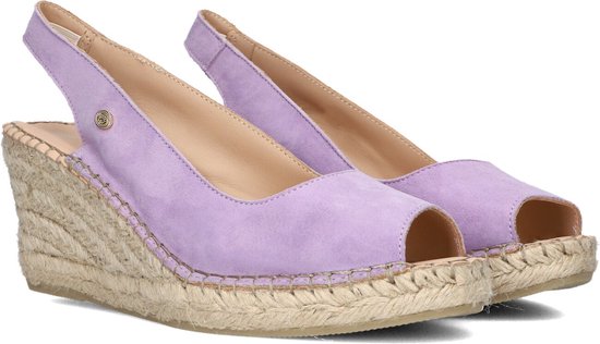 Fred De La Bretoniere Clare Beau Espadrilles - Dames - Paars - Maat 40