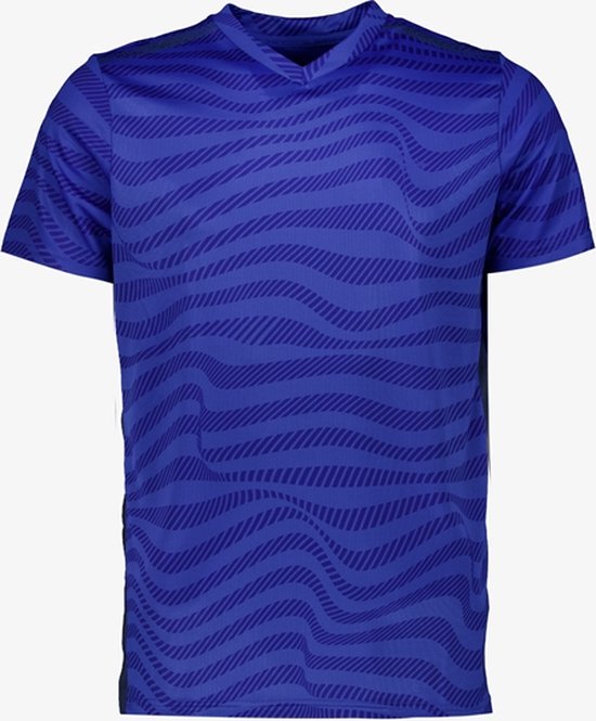 Dutchy Dry heren voetbal T-shirt blauw - Maat XL