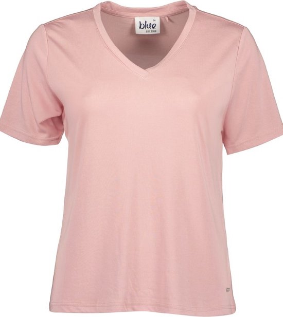 Blue Seven dames shirt - shirt dames - 105785 - roze uni - KM - maat 36