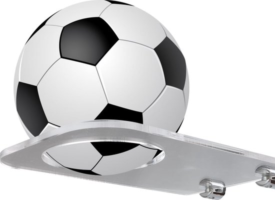 HORREX Balhouder voor aan de muur, palmvormige basketbal, opbergplanken, basketbalhouder, wandhand, met decoratieve voetballen voor voetbal, volleybal, rugby