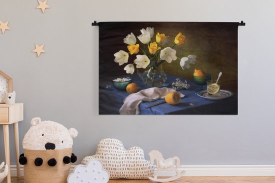 Tapisserie - Nature morte - Couleurs - Table - 150x100 cm - Tapisserie