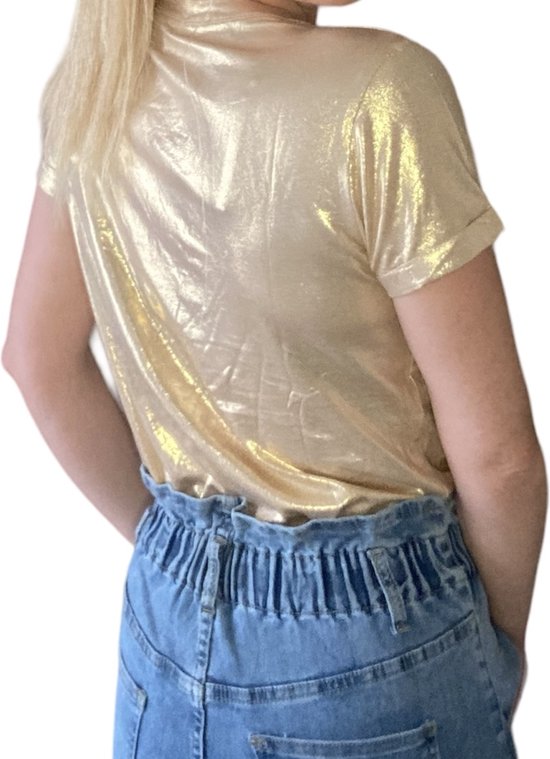 Goudkleurig shirt hotsell