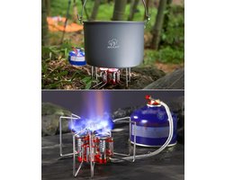 tent kachel / Draagbare Lichtgewicht - camping gas stove Portable collapsible, ‎8.8 x 8.8 x 8.5 cm
