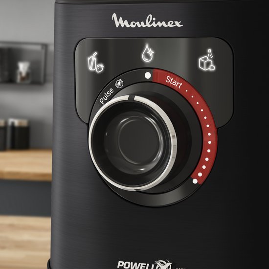 Moulinex PerfectMix+ LM88A810 - Blender - 1200W - 1,5L - Zwart van Moulinex — afbeelding 3