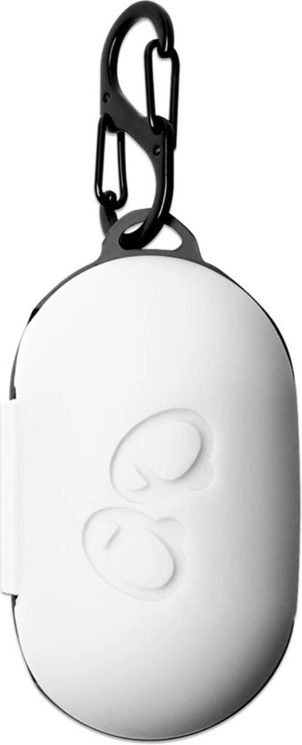 KELERINO. Hoesje geschikt voor Samsung Galaxy Buds - Fullcover - Wit
