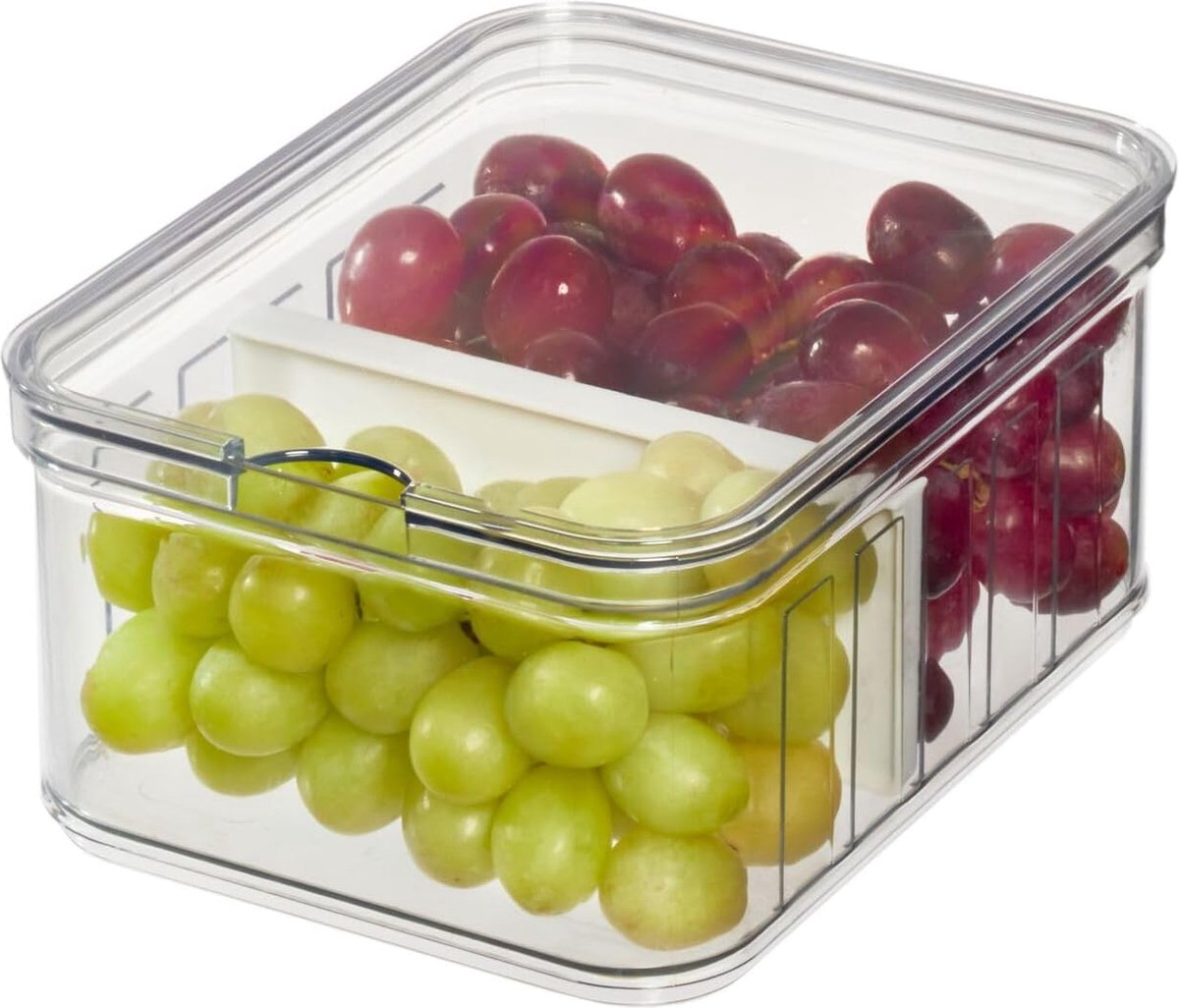 MUCHENG 3-pack zilveren metalen rechthoekige lege