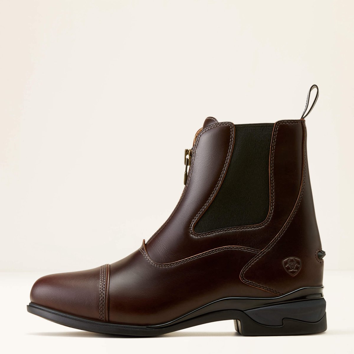 Devon Zip Paddock Boot Heren Waxed Choclate - UK9.5/44