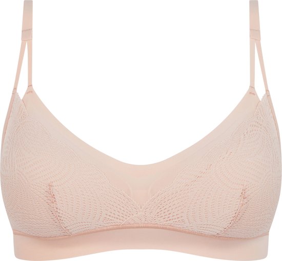 Chantelle - SoftStretch - Kanten bralette - Golden Beige - Maat M/L