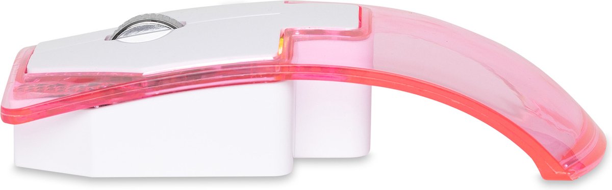 Funny Mouses - Lichtgevende muis (roze) - draadloze computer laptop muis - stille muis - eletronica gadget