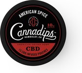 Cannadips CBD pouches Full American Flavor 10 mg - 15 x
