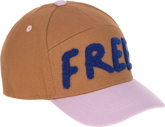 Lässig Kids Base Cap Little Gang Free caramel/lilac, 2-6 jaar, maat 52