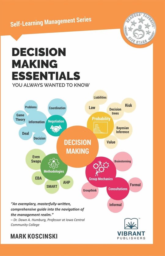 Self Learning Management Series - Decision Making Essentials ... - cover