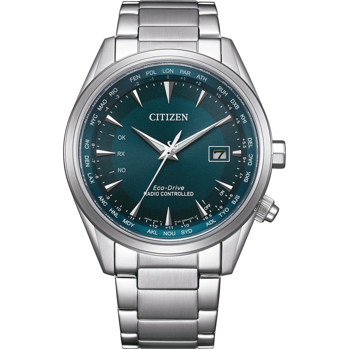 Citizen CB0270-87L Horloge - Staal - Zilverkleurig - Ø 43 mm