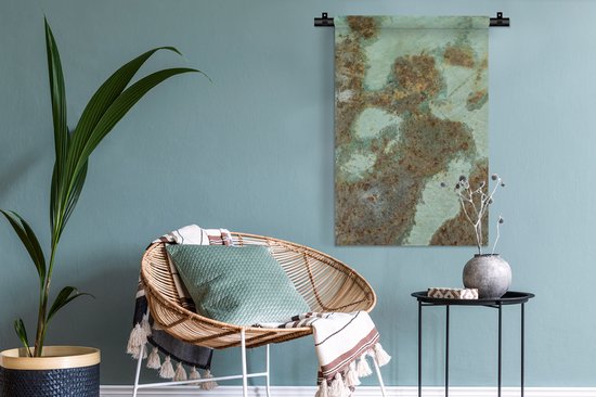 Tapisserie - Tapisserie - Rouille - Abstrait - Motifs - 60x90 cm - Tapisserie