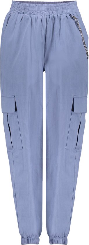 Meisjes broek - Manouk - Dusty blauw