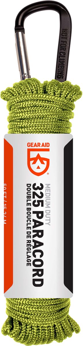 Gear Aid - 325 - Paracord - Met haak - 15 Meter