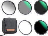 K&F Concept - Grijs Filter voor Fotografie - 55mm - Optisch Glas - Nano Coating - Grijsfilter voor Optimaal Fotografisch Effect