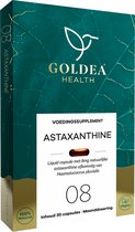 Goldea Health Astaxanthine - Vegan - Voedingssupplement - 8mg - 30 liquid capsules - Maanddosering