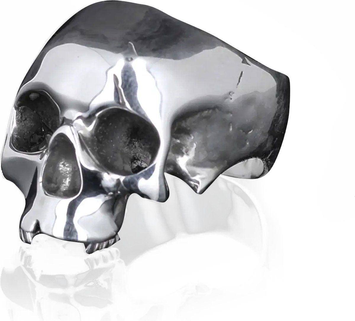 Flibustier Paris Hamlet - 925 Sterling Zilveren Skull Ring - Maat 54