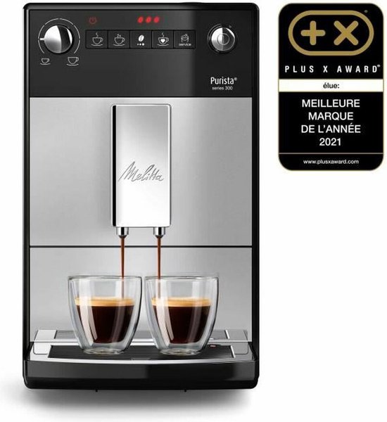 Melitta Purista volautomatische Espressomachine F23/0-101 zilver - Melitta - €336,00