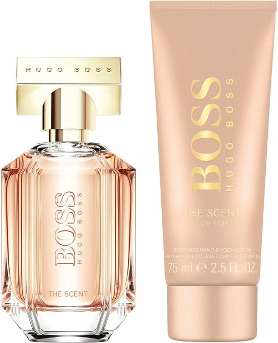 Hugo Boss The Scent for Her Giftset - 50 ml eau de parfum spray + 75 ml bodylotion - cadeauset voor dames