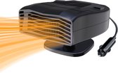Zwarte Autoverwarming -2 in 1 Koeling en Verwarmer -360 Graden Rotatie -Auto Heater -Voorruitverwarming -Auto Verwarming -Duurzaam Ontwerp -Auto Ontdooier