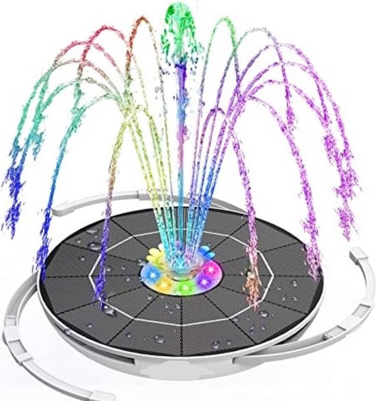 Vijverpomp op zonne-energie met filter 6/220 leds set - LiFePo4 101023 - 220 l/u