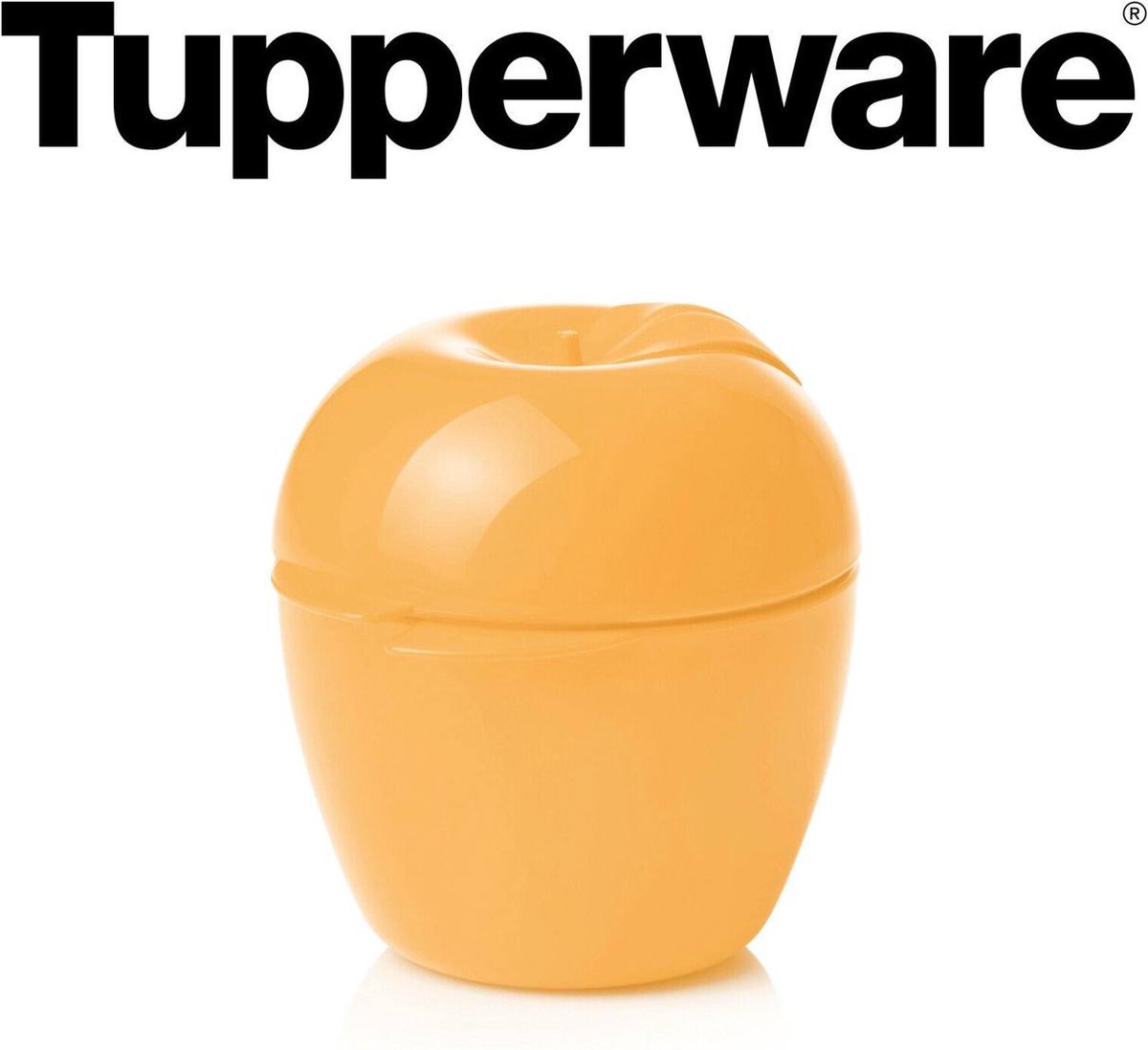 Tupperware Lot De 2 Boîtes Pomme (rose Et Orange) – Comme Neuves