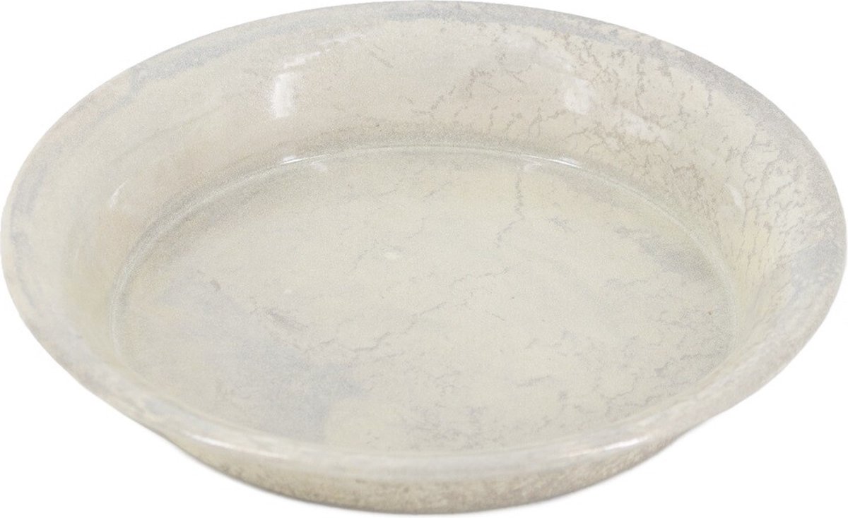 HomeBound by KY | Metalen tray white | dienblad/plateau