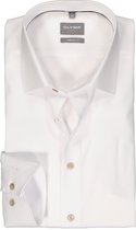 OLYMP comfort fit overhemd - popeline - wit - Strijkvrij - Boordmaat: 48