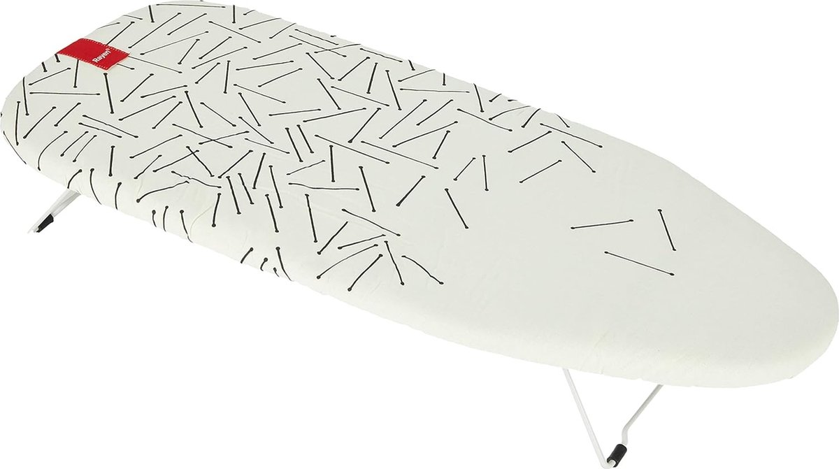 strijkplank, voor de tafel dim: 73x32x1.70, metaal, wit bedrukt, 1,7x32x73 cm