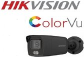 Hikvision DS-2CD2T47G2-L caméra réseau à balle fixe ColorVu noire 4mp 2,8 mm