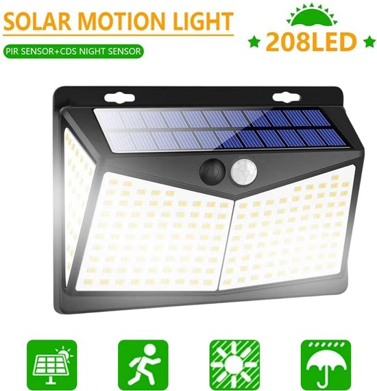 Lepwings Campinglamp op Zonne-energie, Oplaadbare Lantaarn met