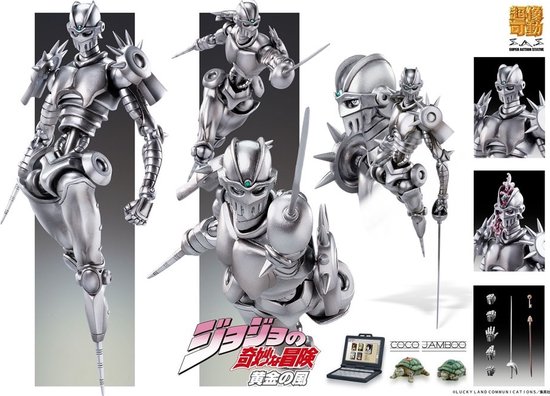 JoJo Part 5 Silver Chariot Figure Super Action Chozokado 16cm | bol