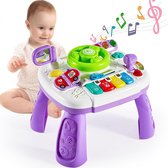 Speelgoed - Speeltafel - Speelgoed 1+ Jaar - Muziek - Leren - Licht - Cadeau
