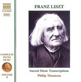 Philip Thomson - Liszt: Sacred Music Transcriptions (CD)