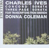 Donna Coleman - Charles Ives: Piano Music Vol 1 (CD)