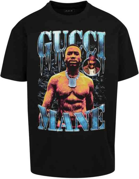 Mister Tee Gucci Mane - Drip Oversize Heren T-shirt - L - Zwart
