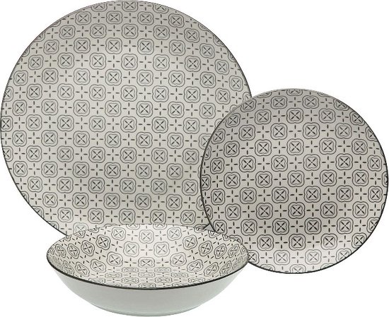 Bloomy Serviesset 26-Delig - Porselein - Taupe kopen? Bekijk hier Bloomy Serviesset 26-Delig - Porselein - Taupe kopen? Bekijk hier