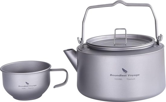 Boundless Voyage Titan Camping Kochset - Faltbares Kochgeschirr Für Outdoor