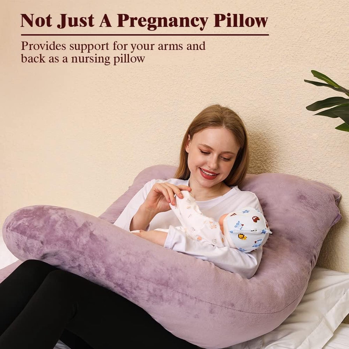 Goedkoopste Borstvoedingskussen,zijslaapkussen, Katoen -pregnancy pillow, support pillow