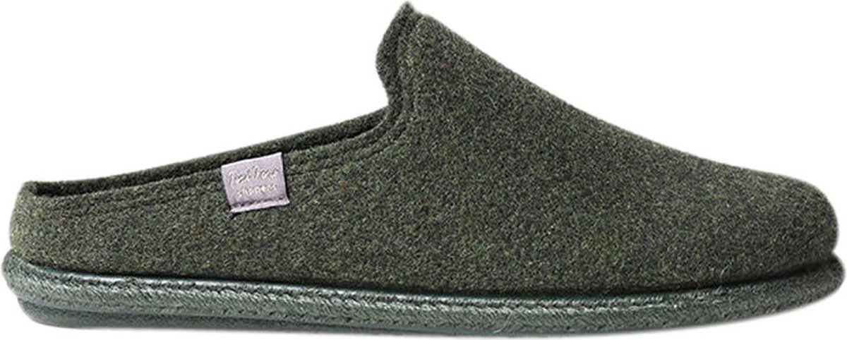 Herenslippers gemaakt van gerecyclede wol | TOMAS-RW