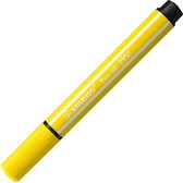 STABILO Pen 68 Max - Feutre à pointe biseautée épaisse - Jaune citron