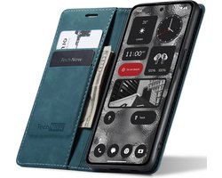Hoesje geschikt voor Nothing Phone 2 - Book Case Leer Slimline Blauw
