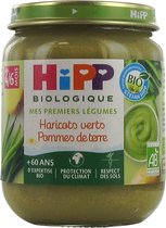 HiPP Mes Premiers Légumes Haricots Verts Pommes de Terre van 4/6 Maanden Bio 125 g