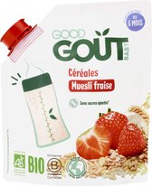 Good Goût Biologische Aardbeien Muesli van 6 Maanden 200 g