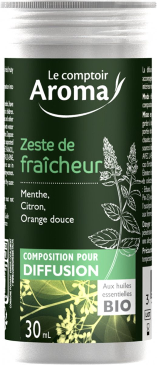 Goedkoopste Le Comptoir Aroma Samenstelling Voor Diffusie Zeste de Fraîcheur 30 ml