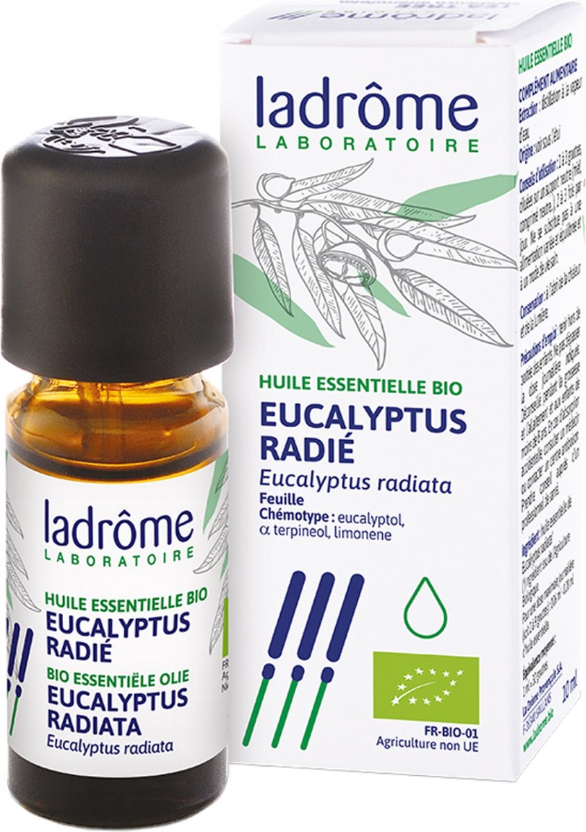 Goedkoopste Eucalyptus radiata etherische olie LaDrome bio