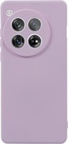 Coverup Colour TPU Back Cover - Geschikt voor OnePlus 12 Hoesje - Lavendel