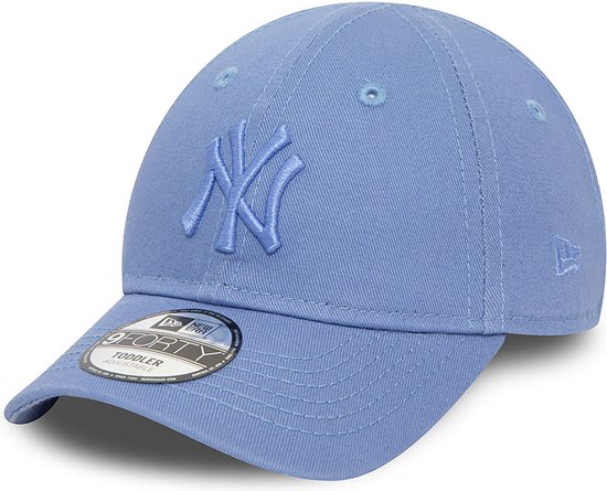 New Era - Casquette pour tout-petit - 2 à 4 ans - Casquette réglable 9FORTY Blue essentiel de la Ligue des Yankees de New York pour tout-petits